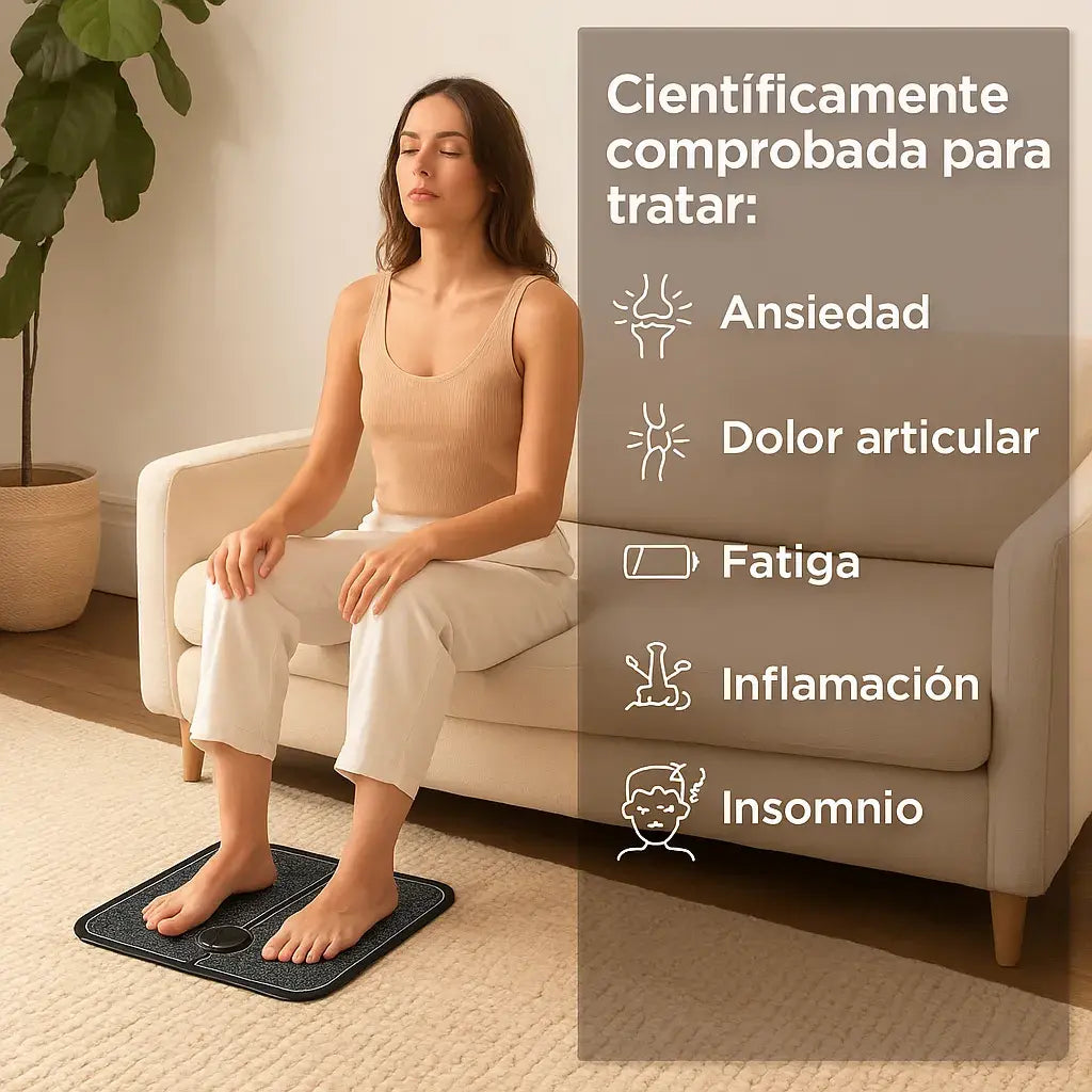 Bikenda® Alfombrilla terapéutica EMS para pies