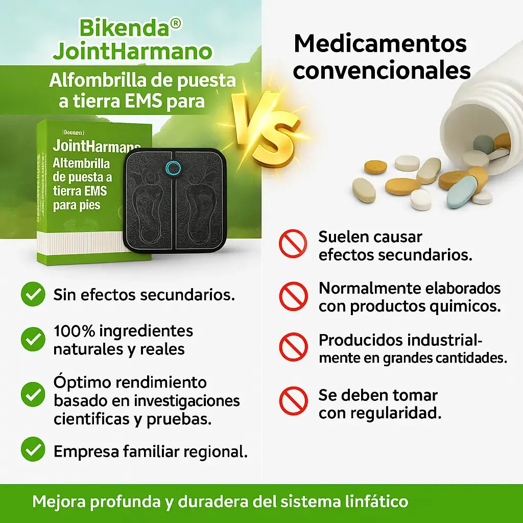Bikenda® Alfombrilla terapéutica EMS para pies